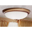 Plafoniera clasica patinata 3xE27/60W, Empire DL 7-087/3/47 PATINA/OPAL-MATT Orion